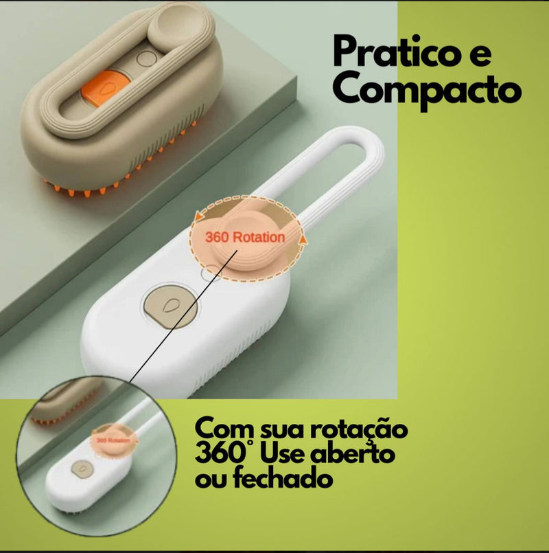 Escova a Vapor 3 em 1 PetCare+