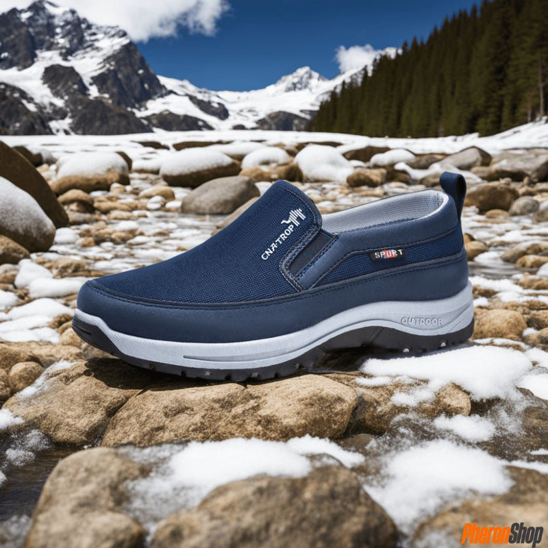 Tênis Ortopédico Pheron Comfort Titanium - Conforto Supremo